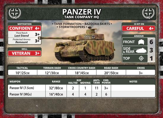 Flames of War: Fortress Europe - German Unit Cards - Image 2
