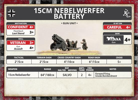 Flames of War: German 15cm Nebelwerfer Battery (Mid War) - Image 7