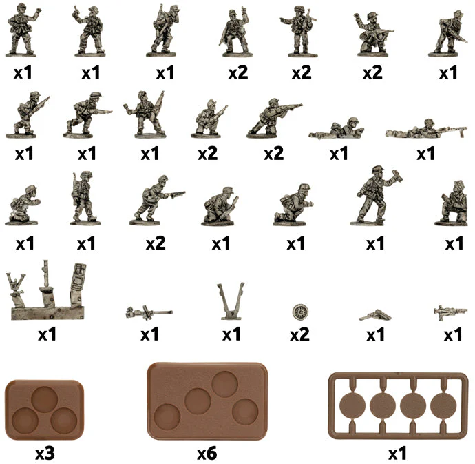Flames of War: German Afrika Korps Rifle Platoon (Mid War) - Image 2