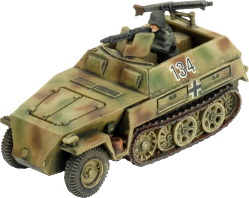 Flames of War: German Armoured Reconnaissance Company HQ (Late War) - Image 4