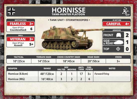 Flames of War: German Hornisse Tank Hunter Platoon (Mid War) - Image 7