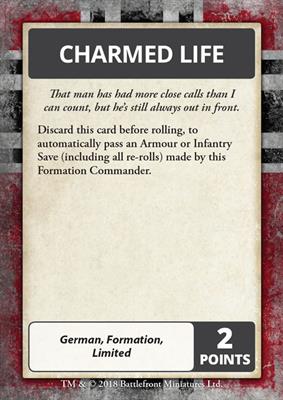 Flames of War: German Iron Cross Command Cards - Image 2