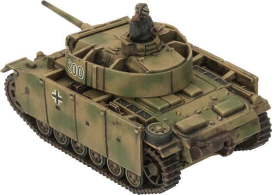 Flames of War: German Panzer III (Late) Tank Platoon (Mid War) - Image 4