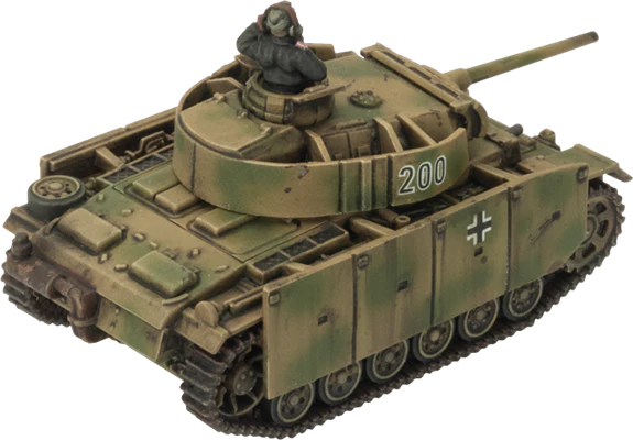 Flames of War: German Panzer III (Late) Tank Platoon (Mid War) - Image 6
