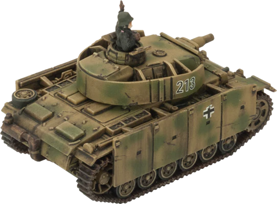 Flames of War: German Panzer III (Late) Tank Platoon (Mid War) - Image 8