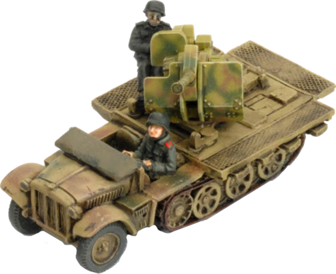 Flames of War: German SD KFZ 10/4 Light AA Platoon (Late War) - Image 3