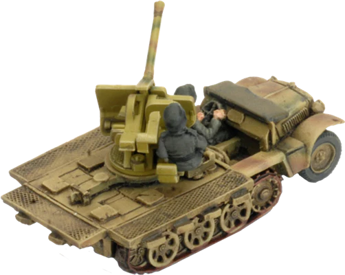 Flames of War: German SD KFZ 10/4 Light AA Platoon (Late War) - Image 4