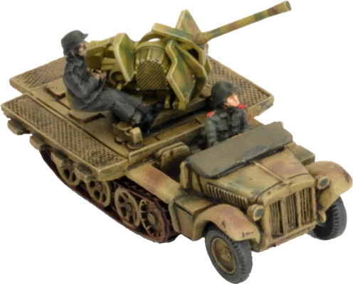 Flames of War: German SD KFZ 10/4 Light AA Platoon (Late War) - Image 5