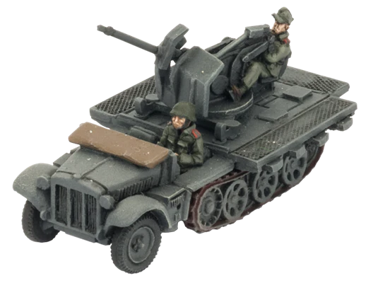 Flames of War: German SD KFZ 10/4 Light AA Platoon (Mid War) - Image 6