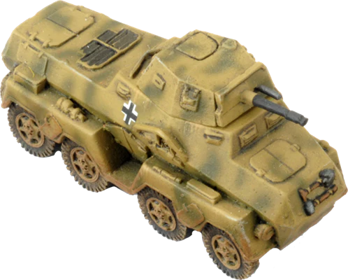 Flames of War: German SD KFZ 231 SS Scout Troops (Late War) - Image 3