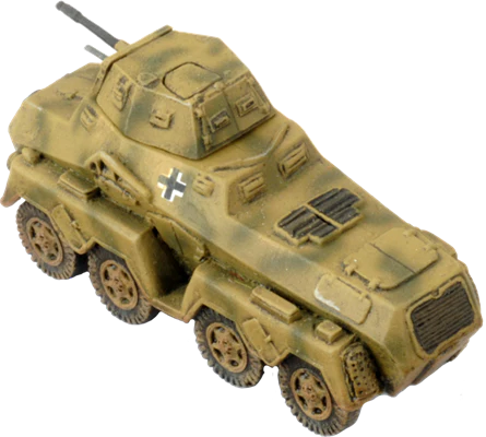 Flames of War: German SD KFZ 231 SS Scout Troops (Late War) - Image 4