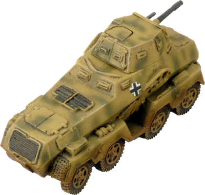 Flames of War: German SD KFZ 231 SS Scout Troops (Late War) - Image 5