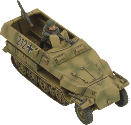 Flames of War: German SD KFZ 251 Half-Tracks (Mid War) - Image 3