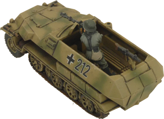 Flames of War: German SD KFZ 251 Half-Tracks (Mid War) - Image 4
