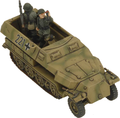 Flames of War: German SD KFZ 251 Half-Tracks (Mid War) - Image 7