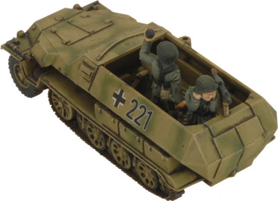 Flames of War: German SD KFZ 251 Half-Tracks (Mid War) - Image 8