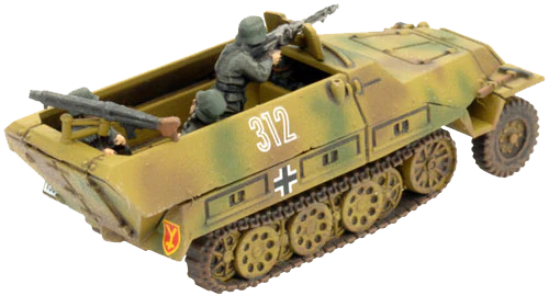 Flames of War: German SD KFZ 251 Transports (Late War) - Image 4