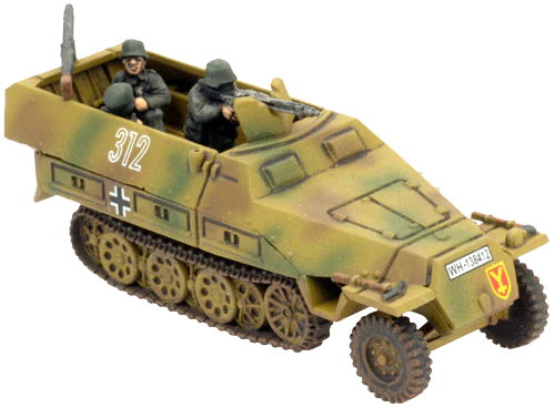 Flames of War: German SD KFZ 251 Transports (Late War) - Image 6