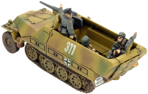 Flames of War: German SD KFZ 251 Transports (Late War) - Image 9