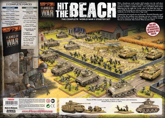 Flames of War: Hit The Beach - The Complete WWII Starter Set - Image 2