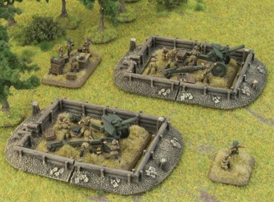 Flames of War: Log Emplacements - Gun Pit Markers - Image 6