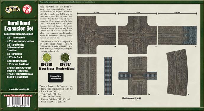 Flames of War: Rural Road Expansion Set - Image 2