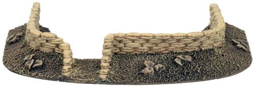 Flames of War: Sandbags - Gun Pit Markers - Image 4