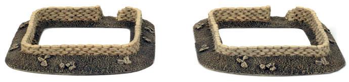 Flames of War: Sandbags - Gun Pit Markers - Image 5