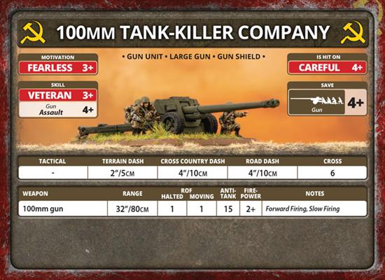 Flames of War: Soviet 100mm Heavy Tank-Killer Company (Late War) - Image 5