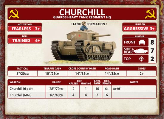 Flames of War: Soviet Churchill Heavy Tank Company (Mid War) - Image 6
