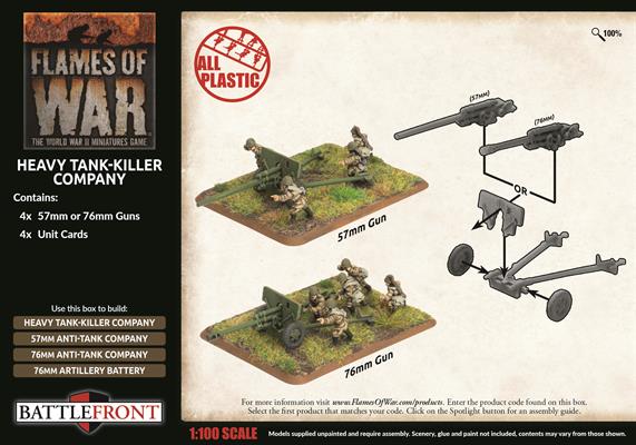 Flames of War: Soviet Heavy Tank-Killer Company (Late War) - Image 2