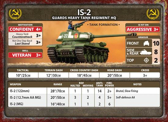 Flames of War: Soviet IS-2 Guards Heavy Tank Company (Late War) - Image 9