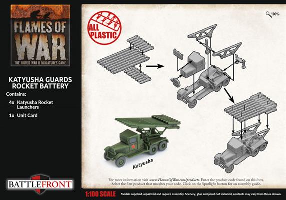 Flames of War: Soviet Katyusha Guards Rocket Battery (Late War) - Image 2