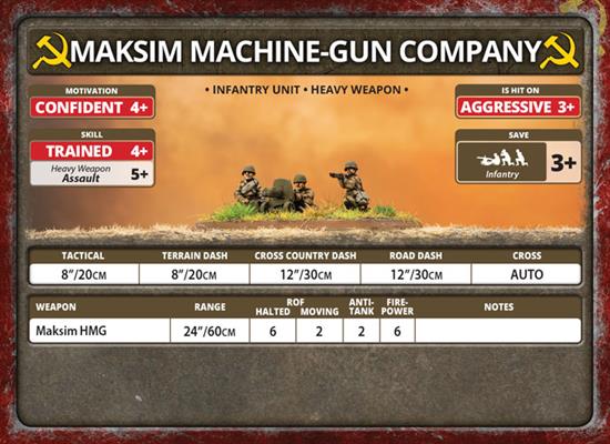 Flames of War: Soviet Maksim Machine-Gun Company (Late War) - Image 4