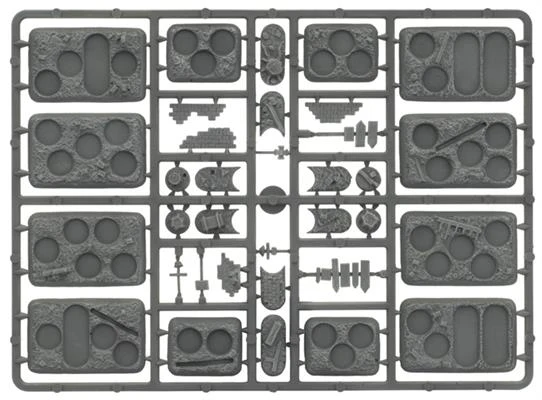 Flames of War: Soviet Plastic Bases - Rubble - Image 3