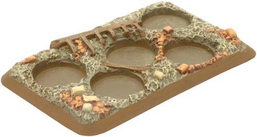 Flames of War: Soviet Plastic Bases - Rubble - Image 4