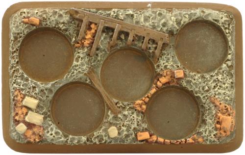 Flames of War: Soviet Plastic Bases - Rubble - Image 5