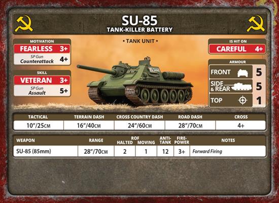 Flames of War: Soviet SU Tank-Killer Battery (Late War) - Image 8