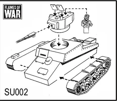 Flames of War: Soviet T-26S obr 1939 (Early/Mid War) - Image 3