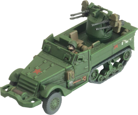 Flames of War: Soviet ZSU M17 Anti-Aircraft Platoon (Late War) - Image 3