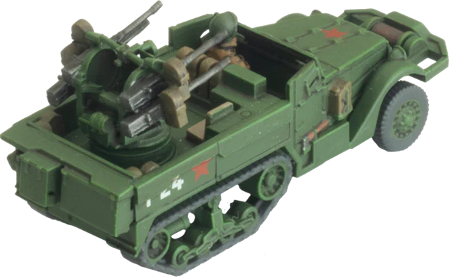 Flames of War: Soviet ZSU M17 Anti-Aircraft Platoon (Late War) - Image 4