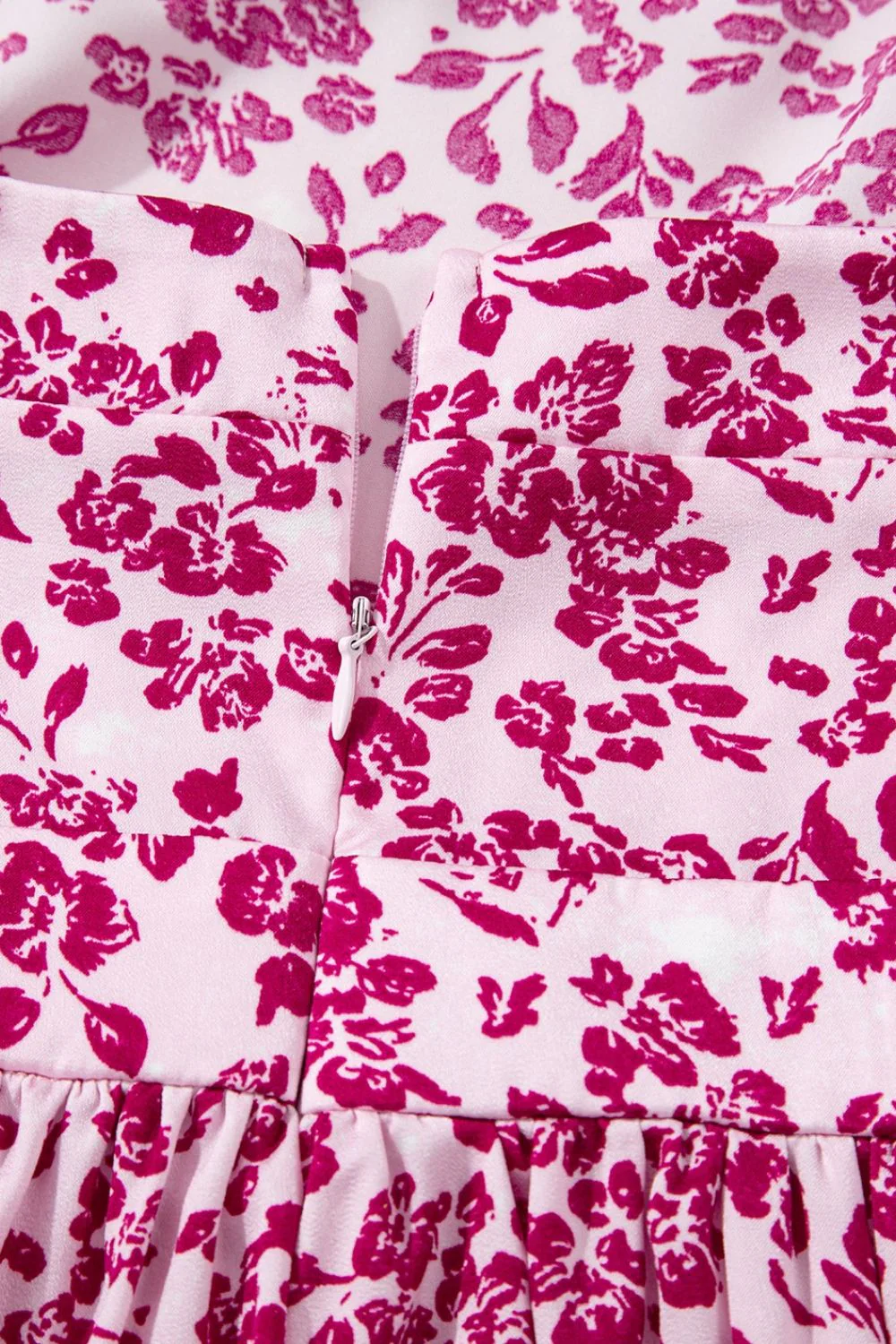 Floral Cutout Back Square Neck Maxi Dress - Image 9