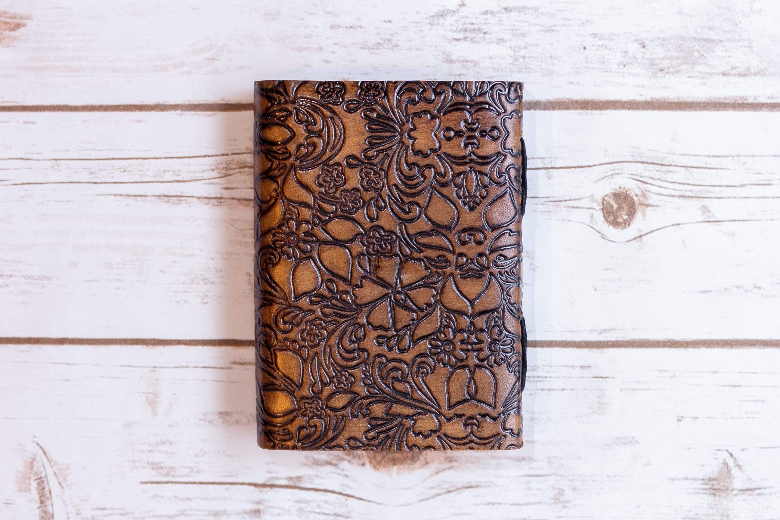 Floral Embossed Latch Journal by Soothi - Image 4