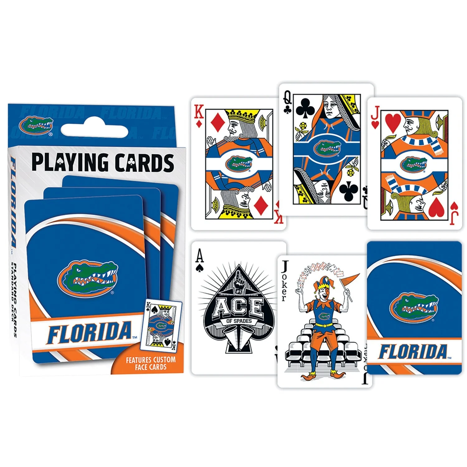 Florida Gators Playing Cards - 54 Card Deck by MasterPieces Puzzle Company INC - Image 3