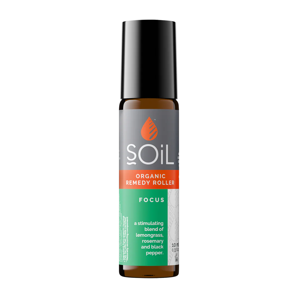 Focus - Organic Remedy Roller 20ml by SOiL Organic Aromatherapy and Skincare - Image 4