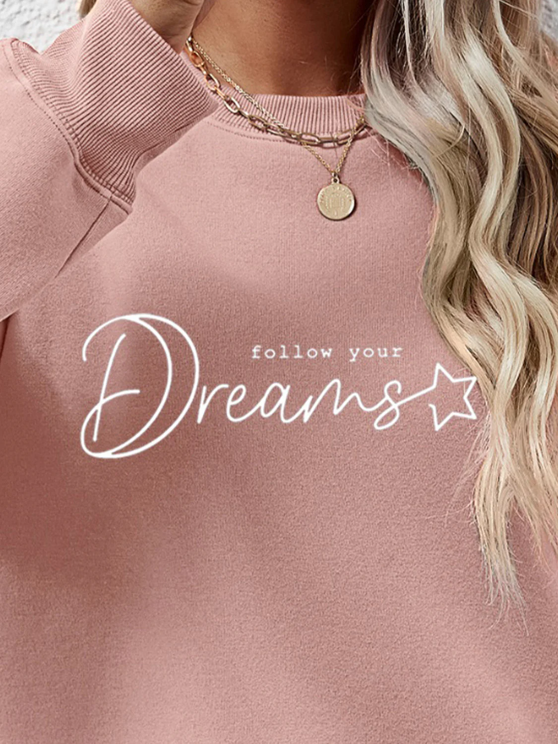 FOLLOW YOUR DREAMS Graphic Sweatshirt - Image 23