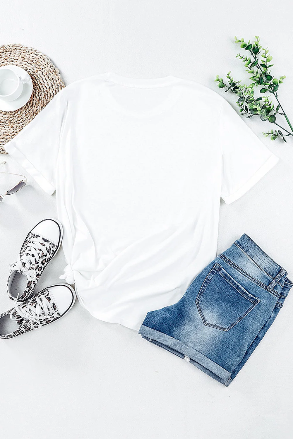 Football Round Neck Short Sleeve T-Shirt - Image 7
