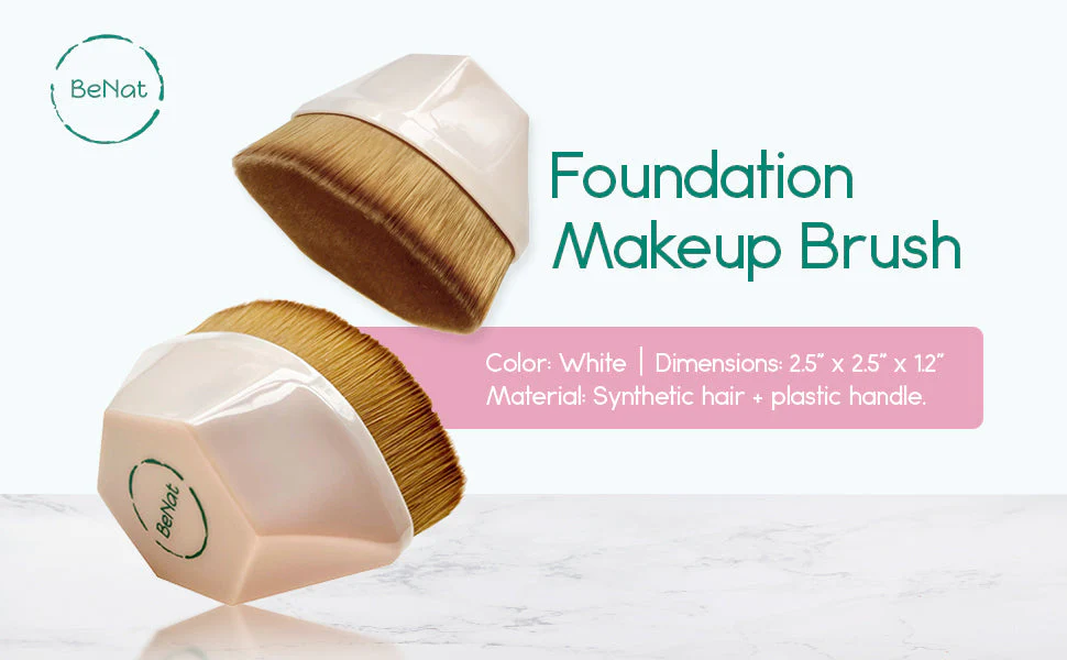 Foundation Makeup Brush by BeNat - Image 3