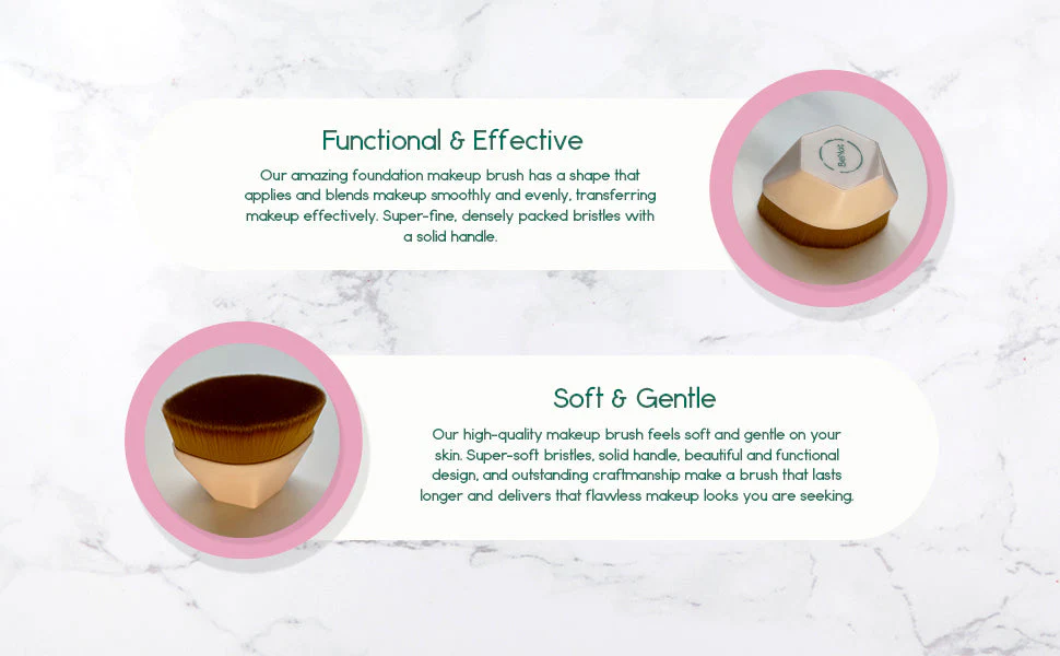 Foundation Makeup Brush by BeNat - Image 4