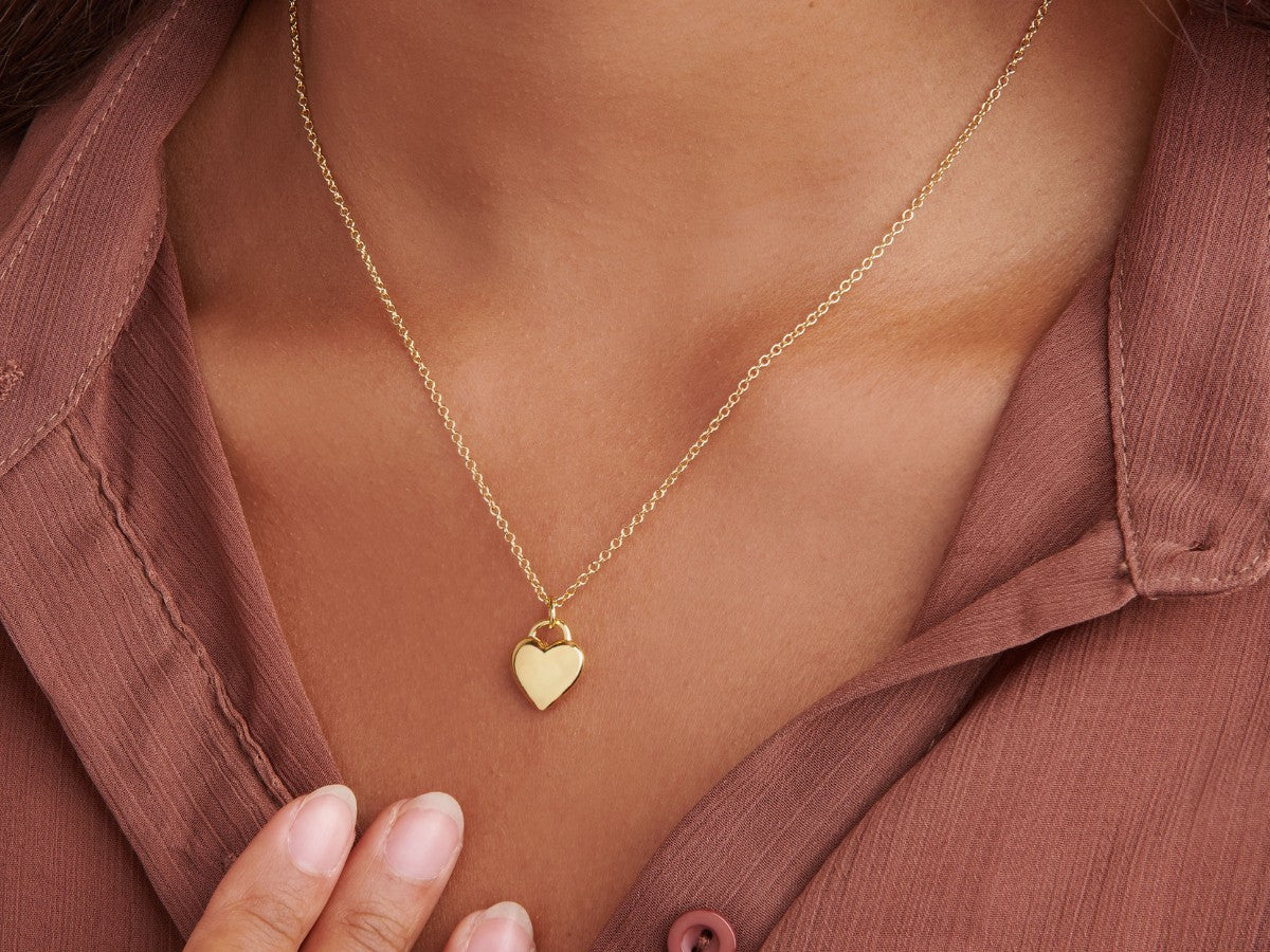 Freya Heart Necklace by Little Sky Stone - Image 2